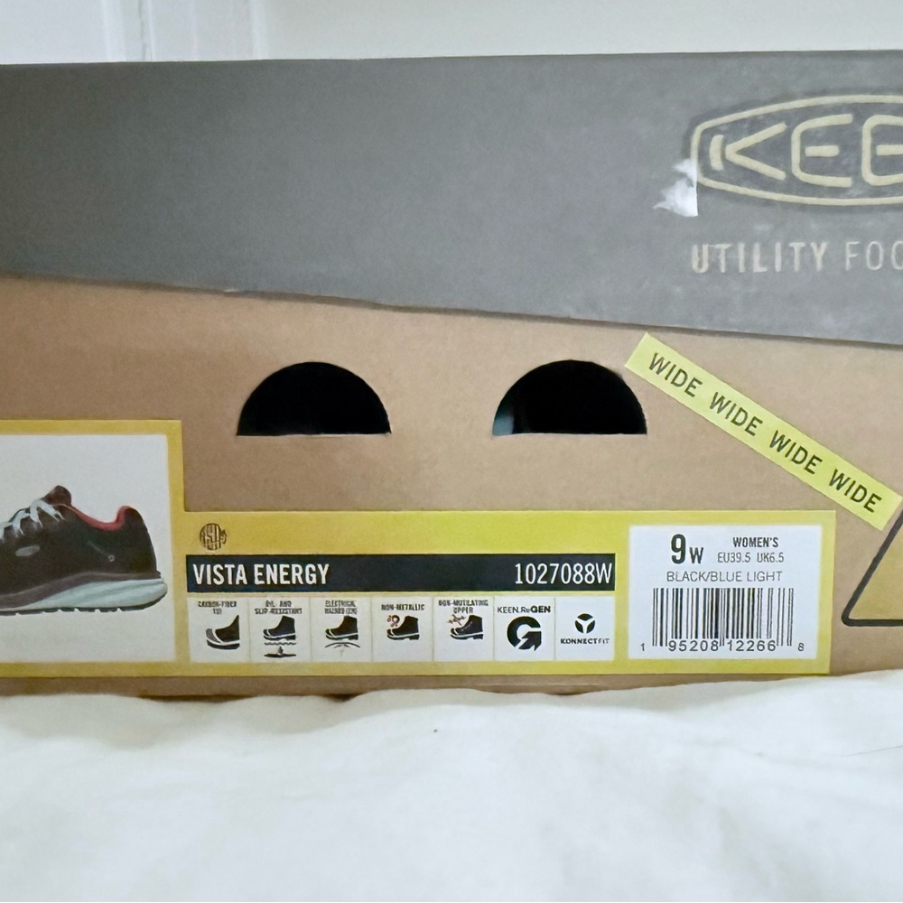 KEEN Vista Energy Women's Footwear - Black and Blue - Picture 2 of 7